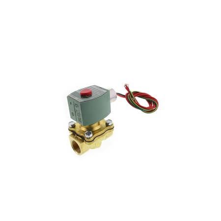 Asco Solenoid Valve, 2-Way, Normally Closed, 3/4" Pipe Size 8222G095